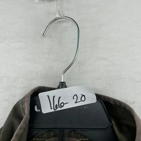 J.Crew Field Utility Jacket Women's 2XS Forest Green Waxed Resin Zipper Pocket - Picture 13 of 13